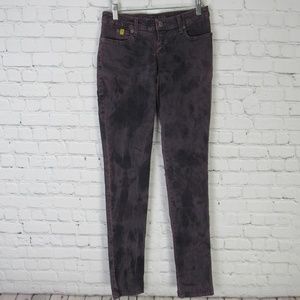 Second Yoga Jeans Womens 26 Purple